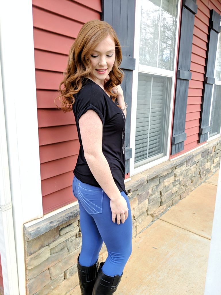 leggings with back pockets