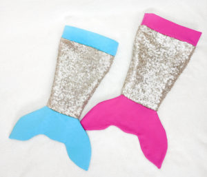DIY Mermaid Sock Tails (Kids Craft)