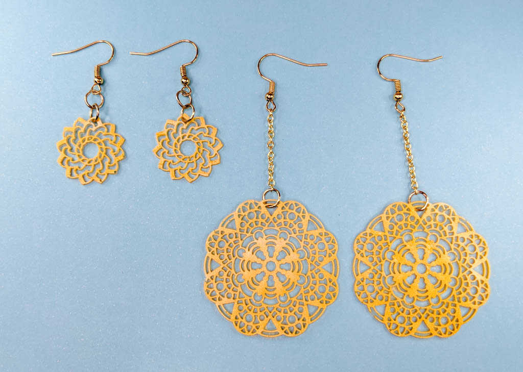 How to Make Boho Earrings With Clay - Jennie Masterson
