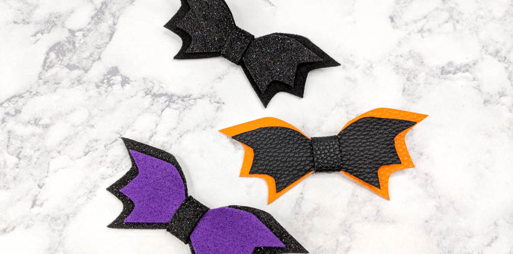 Make Bat Hair Bows With A Free Svg And Template Jennie Masterson