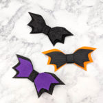 Make Bat Hair Bows With a Free SVG and Template