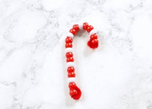 DIY Candy Cane Christmas Ornaments Kids Craft - Jennie Masterson