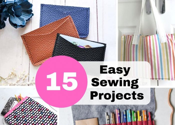 15 easy sewing projects