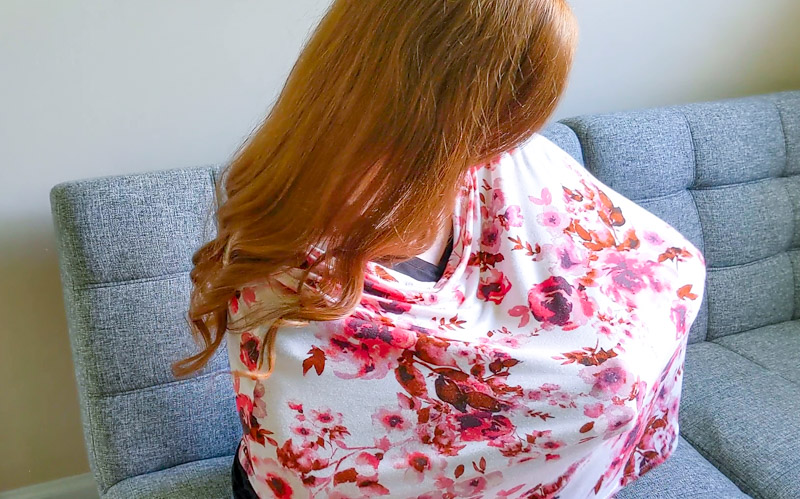 How to Make an Easy Multipurpose Nursing Cover (Free Pattern) - Jennie  Masterson