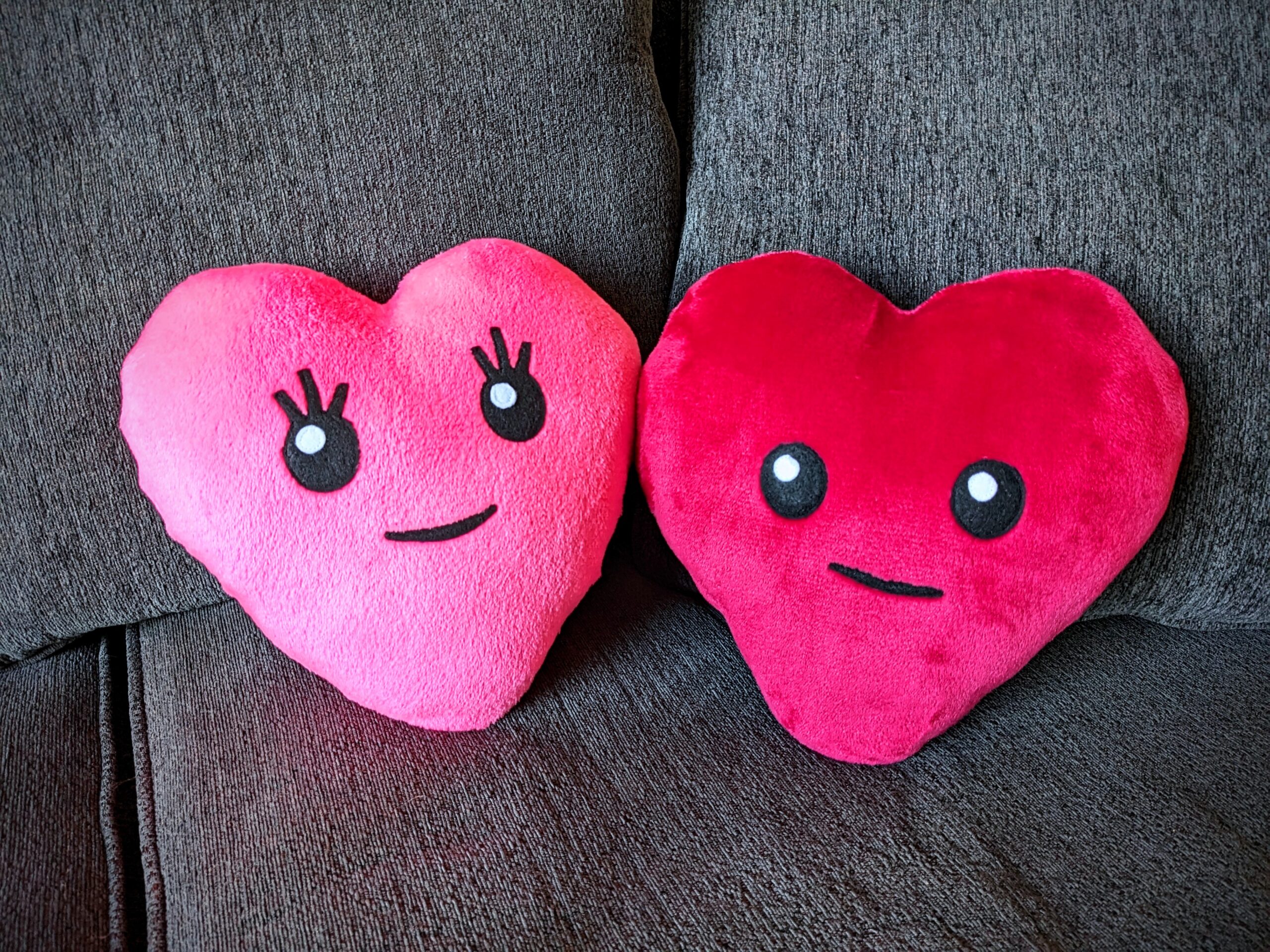 Sew Heart Plushies in 5 Easy Steps